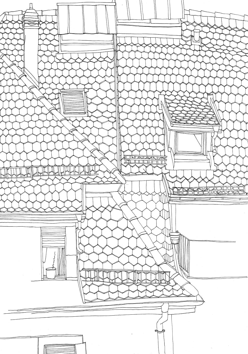 Dächer von Bern — Bild 2